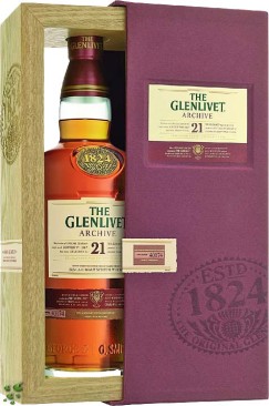 Glenlivet Whisky 21 Years Single