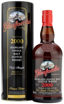 Millennium Glenfarclas Vintage 2000 Cask Strength Whisky
