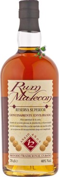 Superior 12 Años Malecon Rum
