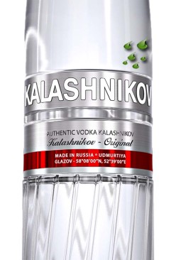 Vodka aus Russland-Kalashnikov Premium