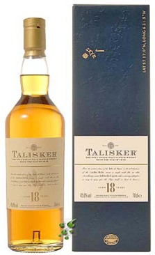 Talisker 18 Years single Malt Whisky