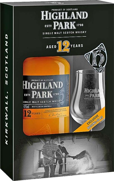 Highland Park Geschenkbox Whisky 12 Years Geschenkbox