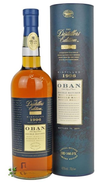 Oban 1998 Distillers Edition Montilla-Fino-Sherry Single Malt