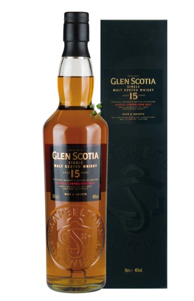 Campbeltown GlenScotia 15 Years Single Malt Whisky