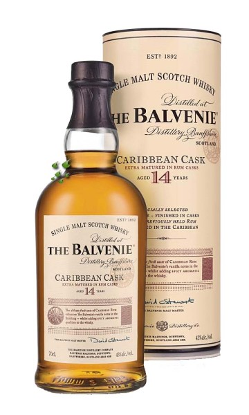 BALVENIE 14 Jahre Caribbean Cask Whisky Single Malt