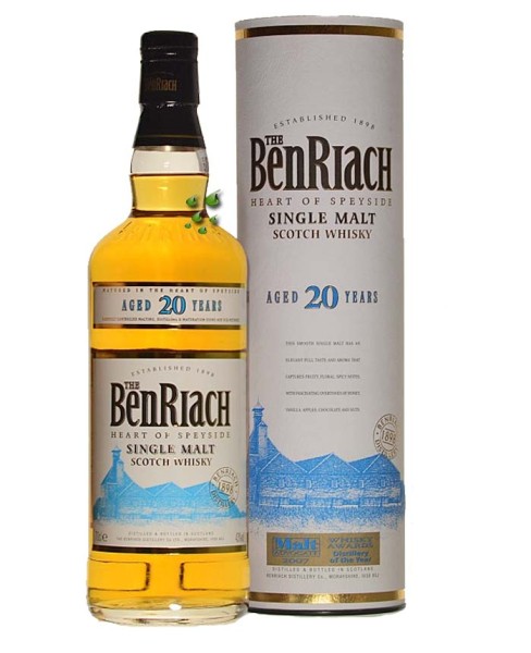 BenRiach 20 Jahre Speyside Single Malt Whisky-Shop