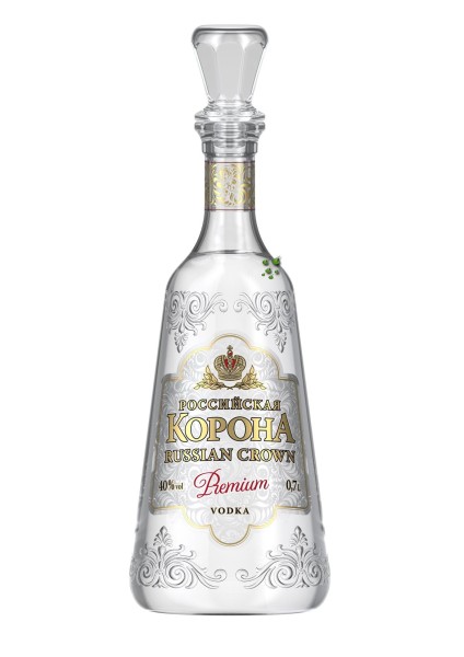 Vodka aus Russland-Rossijskaja Korona Premium
