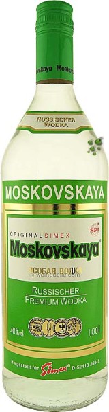 Moskovskaya Moskau Vodka