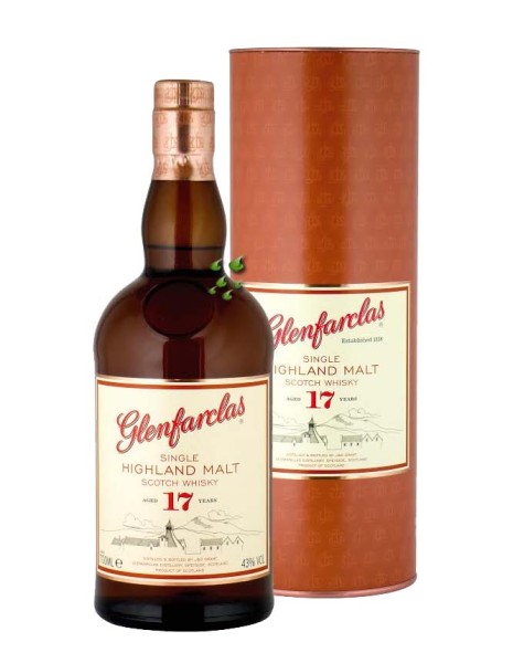 Glenfarclas 17 Jahre Single Malt Whisky im Sherryfass