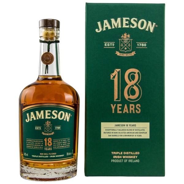 Jameson Irish Whiskey 2022 18 Jahre