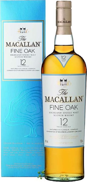 Macallan Fine Oak 12 Jahre alt  Highland Single Malt Whisky