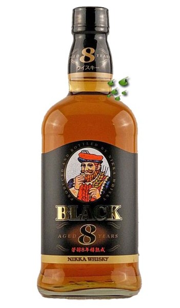 Nikka Black 8 Jahre Japanese Blended Malt Whisky