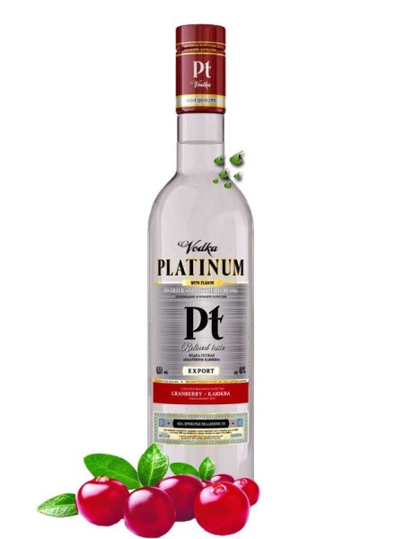Platinum Klükva Wodka russischer Wodka